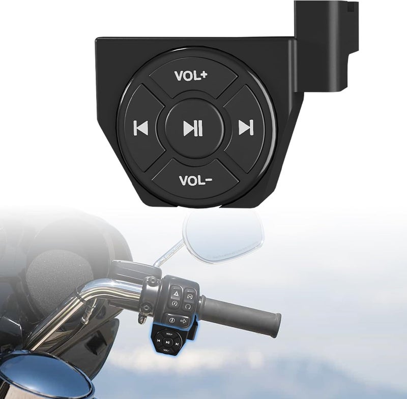 Zelvoro Right Handed Bluetooth Remote Compatible with Harley-Davidson Softtail Motorcycles, Suitable for Most 2018-2024 Models, Compatible with iPhone/Android - Image 1